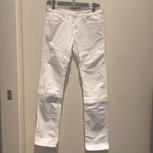 Men’s Hugo Boss Distressed White Denim Jeans